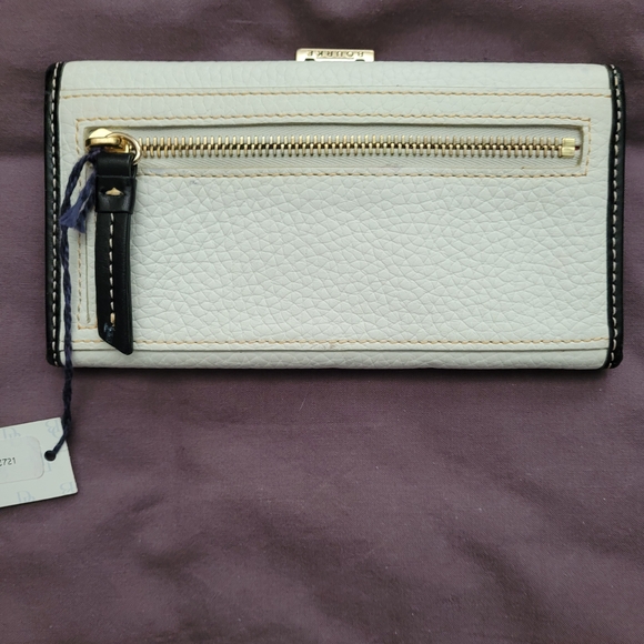 Dooney & Bourke White Leather Bag - Picture 2 of 3